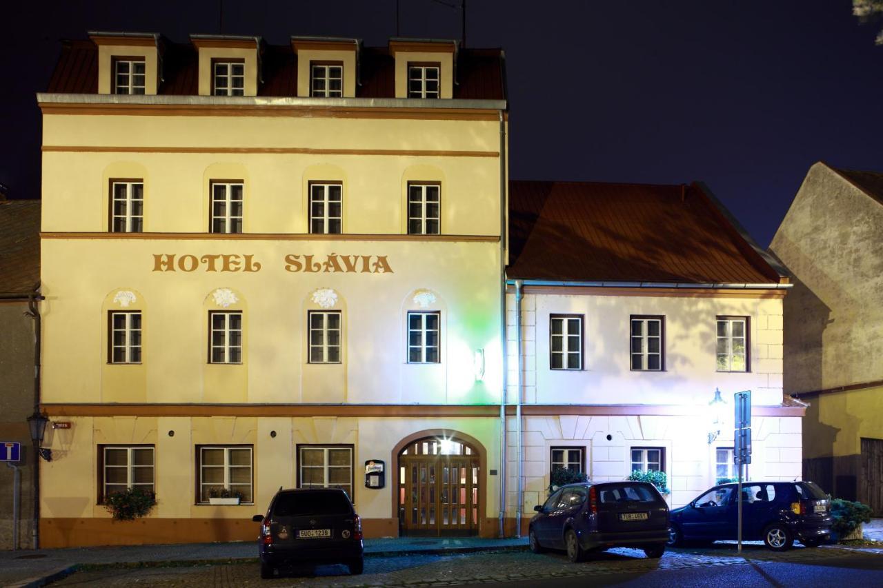 Hotel Slavie Klášterec nad Ohří Buitenkant foto
